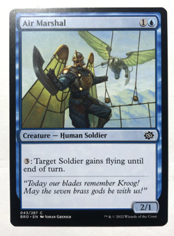 Air Marshal 043/287 The Brothers War MTG Magic The Gathering NEAR MINT NM - Image 1