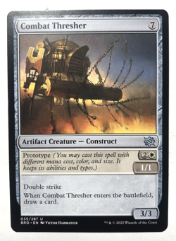 Combat Thresher 035/287 The Brothers War MTG Magic The Gathering NEAR MINT NM - Image 1