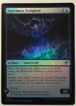 Specimen Freighter *FOIL Uncommon* Magic MtG x1 Edge of Eternities - Image 1