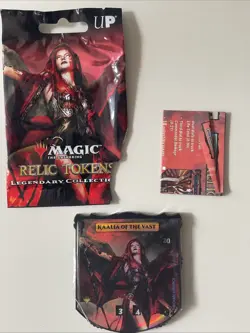 1x MTG Relic Tokens: Legendary - KAALIA OF THE VAST **FOIL** - Life Counter - Image 1