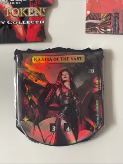1x MTG Relic Tokens: Legendary - KAALIA OF THE VAST **FOIL** - Life Counter - Image 2
