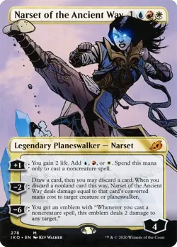 Narset of the Ancient Way (Borderless) - 278 / English / Near Mint MTG - Image 1