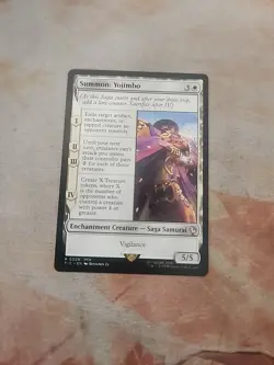 Summon: Yojimbo Commander Final Fantasy MTG NM - Image 1