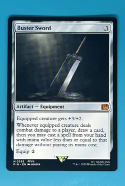 Mtg Final Fantasy Buster Sword Regular - Image 1