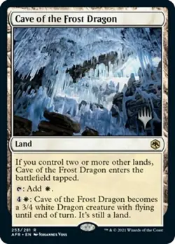 Near Mint x 1 Cave of the Frost Dragon - Promo Pack Promo Packs - MTG - Image 1