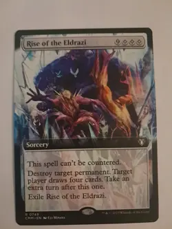 Rise of the Eldrazi Extended Art NM/M Magic the Gathering Commander Masters MTG - Image 1