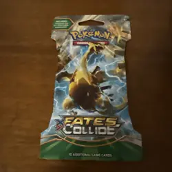 Pokemon XY Fates Collide Sleeved Booster Pack Random Artwork 820650801143 - Image 3