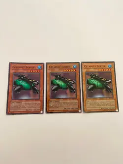 x3 YUGIOH CATAPULT TURTLE MRD-075 SUPER RARE | MP - Image 1