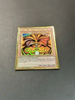 Yugioh Exodia the Forbidden One MGED-EN005 Maximum Gold El Dorado 1st Edition NM - Image 1