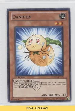 Danipon 1st Ed. YuGiOh Order of Chaos #ORCS-EN091 READ 1e7 - Image 1