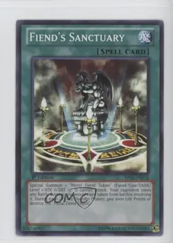 Fiend's Sanctuary 1st Ed. YuGiOh Battle Pack: Epic Dawn #BP01-EN076 3c7 - Image 1