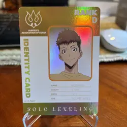 Mapniverse Solo Leveling SL1E-PM02 Yoo JinHo ID Collect Card - Image 1