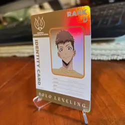 Mapniverse Solo Leveling SL1E-PM02 Yoo JinHo ID Collect Card - Image 2