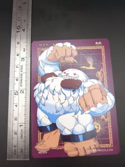 Sasquatch #076 Darkstalkers Vampire Savior Capcom Action Card Game 1998 Japan - Image 4