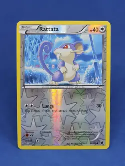 Rattata Reverse Holo 87/116 Plasma Freeze Pokemon Card Tcg Ccg 2013 - Image 1