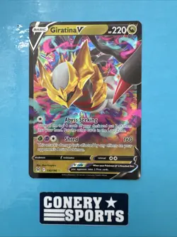 130/196 Giratina V Pokemon Prize Pack Play League Series 3 Card MINT - Image 1
