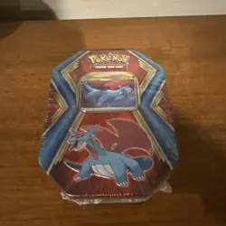 Pokemon TCG Salamence Dragons Tin 3-Card Booster Packs - NEW/SEALED - Image 1
