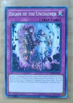 Yu-Gi-Oh! Escape of the Unchained Chaos Impact CHIM-EN069 Common 1st Ed Card - Image 1