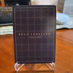 SL1E-087 Official Mapniverse Solo Leveling Collect Card - Baek Yoonho HR Card - Image 4