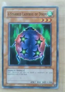 Yu-Gi-Oh! 4-Starred Ladybug of Doom Pharaoh's Servant PSV-EN088 Unlimited Card - Image 1