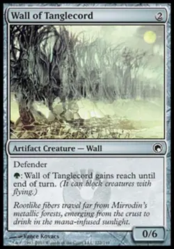 Wall of Tanglecord - Light Play MTG Scars of Mirrodin - Image 1