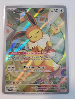 Eevee - 173 (Pokemon Center Exclusive) 173 Sv: Scarlet & Violet Promo Cards Holo - Image 1