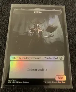 Magic The Gathering MTG - Vecna Treasure Token (Foil) - AFR - Image 1