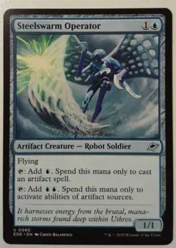 Steelswarm Operator *Uncommon* Magic MtG x1 Edge of Eternities - Image 1