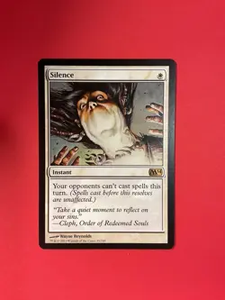 Silence - Magic 2014 - Magic The Gathering - MTG - Image 1