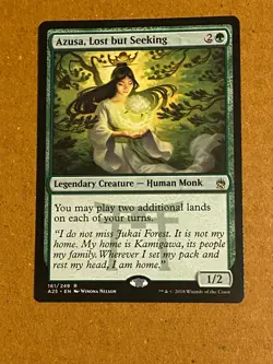 Magic the Gathering : MASTERS 25 Azusa Lost but Seeking NM MTG - Image 1