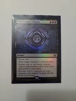Mtg - Archenemy's Charm *Foil* #ZN-122 - Image 1