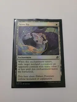 Mtg - Seam Rip *Foil* - Image 1