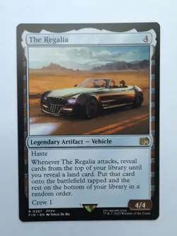 MTG The Regalia (FIN) Universes Beyond: Final Fantasy Regular Rare 0267 - Image 1