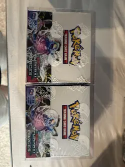 Pokemon TCG: Temporal Forces Booster Box Factory Sealed With Protector - Image 1