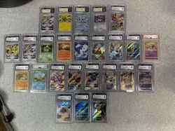 Pokemon Cards Lot Of 25 Slabs CGC PSA JPN - Image 1