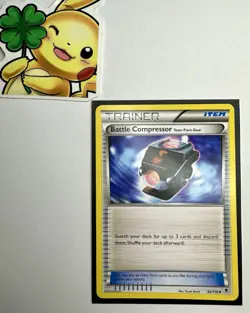 Pokemon TCG Battle Compressor XY Phantom Forces 92/119 Uncommon Card Played LP - Image 1