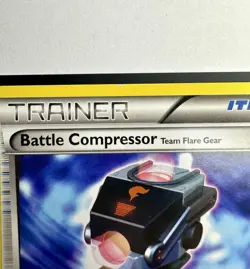 Pokemon TCG Battle Compressor XY Phantom Forces 92/119 Uncommon Card Played LP - Image 3