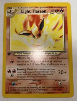 Pokemon - Light Flareon - Neo Destiny 46/105 - 1st Edition - Image 1