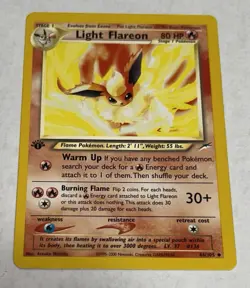Pokemon - Light Flareon - Neo Destiny 46/105 - 1st Edition - Image 3