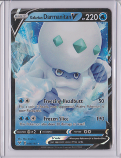 Galarian Darmanitan V 36/185 Ultra Rare Vivid Voltage Pokemon TCG Near Mint - Image 1