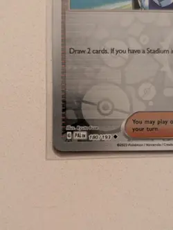 Falkner 180/193 Reverse Holo Pokemon Paldea Evolved Pokemon TCG Trainer - Image 5