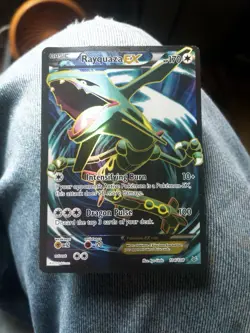Pokemon Rayquaza EX XY Roaring Skies Full Art Ultra Holo Rare 104/108 - Image 1