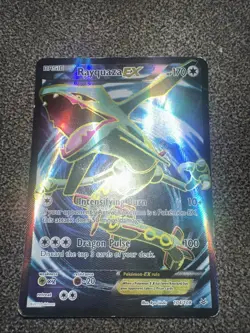Pokemon Rayquaza EX XY Roaring Skies Full Art Ultra Holo Rare 104/108 - Image 1