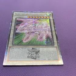 Yugioh! Accel Synchro Stardust Dragon -MP24-EN030 Quarter Century Secret Rare NM - Image 2