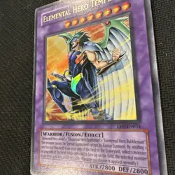 Yugioh Elemental Hero Tempest EEN-EN034 Unlimited Ultra Rare Holo - MP - Image 4
