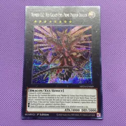 YuGiOh! Number C62 Neo Galaxy-Eyes Prime Photon Dragon MP24-EN069 - Secret - NM - Image 1