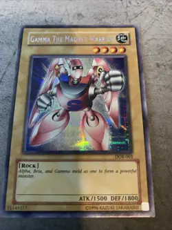 Gamma the Magnet Warrior - DOR-003 - YuGiOh! The Duelists of the Roses - MP - Image 1