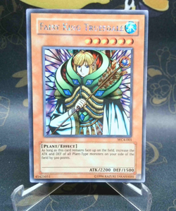 Yugioh Fairy King Truesdale WC4-001 Parallel Secret Rare MP - Image 1