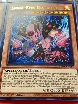 Snake-Eyes Diabellstar + Flamberge + Ash + Oak + Birch + Silvera | YuGiOh! - Image 4