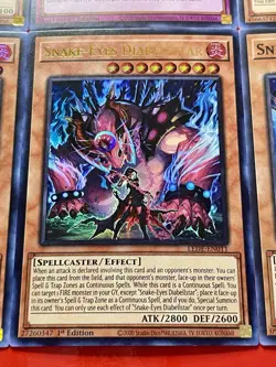 Snake-Eyes Diabellstar + Flamberge + Ash + Oak + Birch + Silvera | YuGiOh! - Image 5
